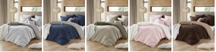 Cathay Home Inc. Ultra Soft Reversible Crinkle Duvet Cover Sets